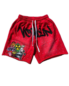 Short décontracté en molleton de coton mélangé pour hommes Logo personnalisé French Terry respirant Summer Sweat Shorts Canvas Mid Hot Shorts - Product Image 1