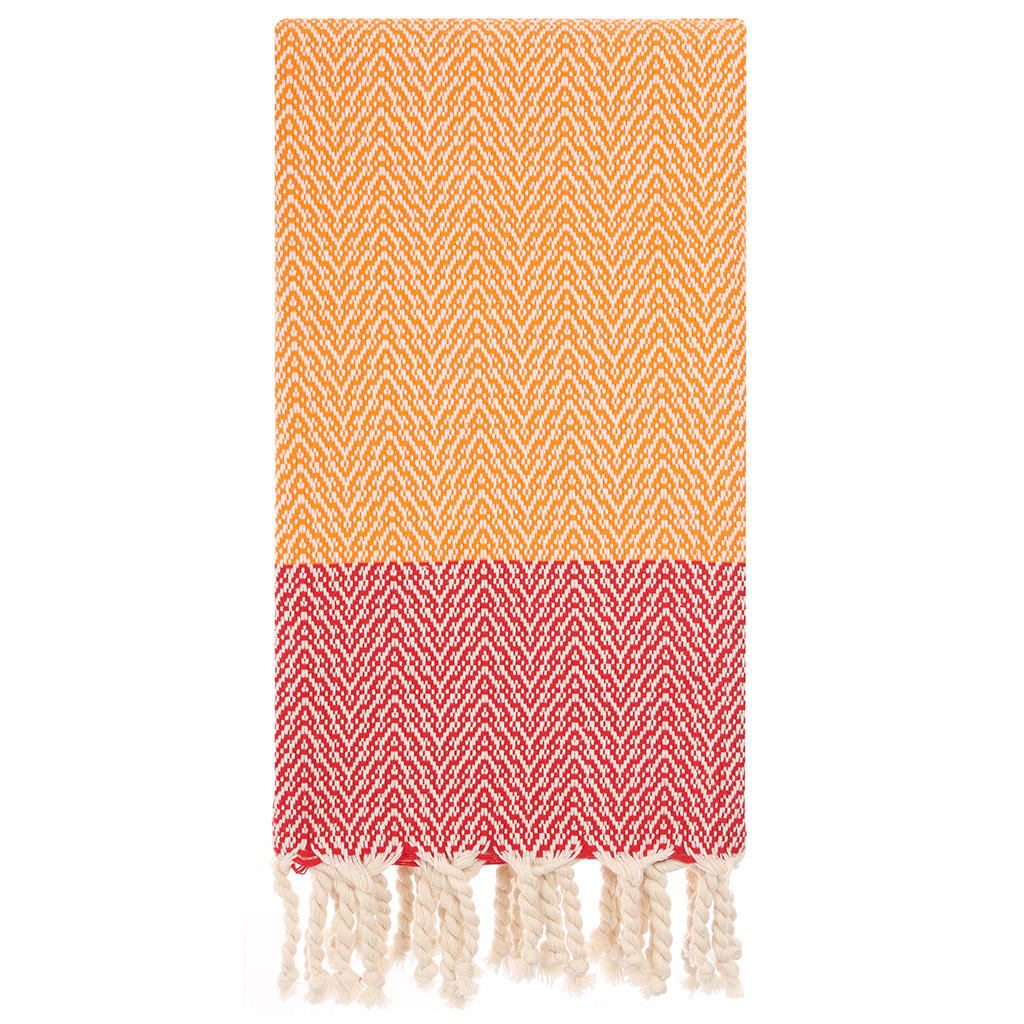 สีส้มแดง