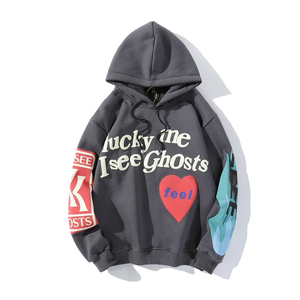 Jersey de cuello alto, sudaderas con capucha con hombros caídos para mujer, sudaderas con capucha de moda de alta calidad para mujer - Product Image 3