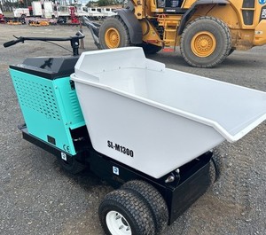 Minidumper de 500 kg de capacidad con ruedas, minicargadora de orugas para construcción, con motor pequeño, en venta. - Product Image 2