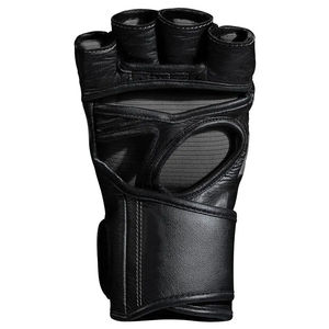 100% gants MMA en cuir originaux de haute qualité à lacets personnalisés conception facile à porter pour les arts martiaux et la boxe vente de marque privée - Product Image 1