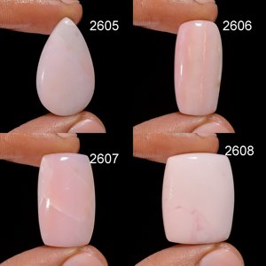 Ópalo Rosa Etíope 100% Natural, Cabujón de Piedra Preciosa, Diseño de Alta Calidad, Ópalo Suelto Semiprecioso para Joyería - Product Image 2