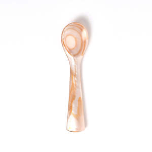 Accessoires de table à manger cuillère en nacre naturelle bonne qualité mini taille capiz cuillères en coquillage - Product Image 4