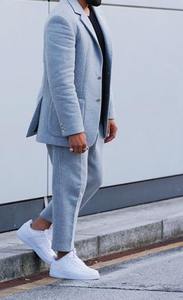 Ensemble de survêtements d'extérieur 2 pièces formel unisexe Ensemble de survêtements coupe-vent d'hiver Logo personnalisé grande taille et tissu technique de marque de distributeur - Product Image 2