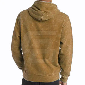 Sudadera con Capucha para Hombre, Lavado Ácido, Directo de Fábrica 2024, Logotipo Personalizado, Tejido Grueso de Invierno, Corte Regular, 5XL, Estampado Sólido, Transpirable, 320g, Liso - Product Image 4