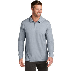 Polos de manga larga para hombre Diseño de colores transpirables Camiseta de golf Polos Casuales - Product Image 3