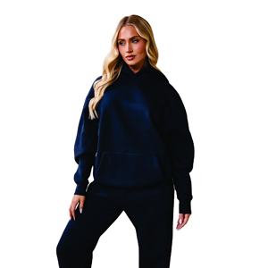 OEM 400 g/m² Coton épais Ensemble de survêtement à capuche unisexe French Terry Oversize Sports Zipper Hoodies Tech Fleece Sweatshirts - Product Image 1