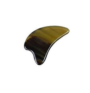 Masseur facial en corne de buffle, planche Gua Sha pour le lifting du visage et le grattage - Product Image 2