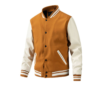 New Design Custom Made Varsity Winter <b>Jacket</b> for <b>Men</b> Wholesale Price Varsity <b>Jacket</b> for <b>Men</b> Best Selling Price Varsity <b>Jacket</b> - Product Image 3