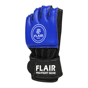 Gants professionnels en cuir PU demi-doigt Mma pour hommes gants d'entraînement grande taille prix usine approvisionnement pour l'entraînement de boxe - Product Image 5