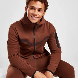 Ensemble deux pièces de jogging et sweat à capuche pour hommes, survêtements imprimés Streetwear personnalisés, style propre personnalisable - Product Image 3