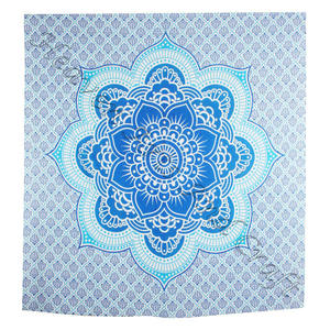 Tapiz de Mandala bohemio con estampado personalizado, tapiz grande de playa - Product Image 1