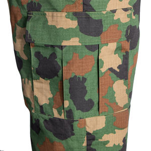 Conjunto de Pantalones y Chaqueta de Camuflaje Woodland con Revestimiento DWR, Antidesgarro, Estilo BDU, Ropa de Entrenamiento Táctica Resistente para Hombre - Product Image 4
