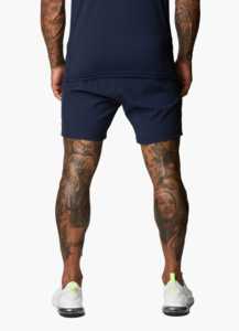 Shorts de sport pour hommes de haute qualité, écologiques, en polyester solide, logo personnalisé sur écran, shorts de course athlétiques, shorts de fitness - Product Image 2