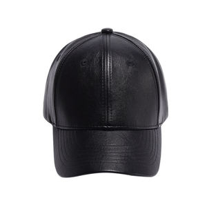 Gorras de Béisbol de Cuero PU Premium con Logotipos Bordados Personalizados - Product Image 3