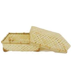 Organizador de artesanía de bambú, cajas de almacenamiento, Cajas de Regalo con tapa para regalo, Vintage decoración minimalista, accesorios para sala de estar - Product Image 6