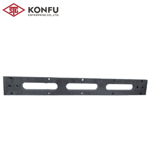 Placa de respaldo de bloque de troquel de acero de aleación procesada CNC de precisión KONFU con superficie de chorro de arena - Product Image 3