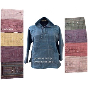 Cotton Winter <b>Jackets</b> with Hoodies From India Stripes Hoody Cotton <b>Jackets</b> <b>Summer</b> <b>Jackets</b> Stripes Cotton Hoody Unisex <b>Jackets</b> - Product Image 1