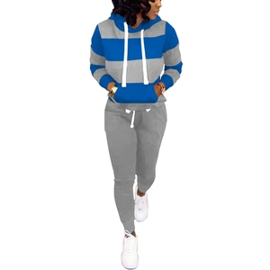 Ensemble survêtement et sweat-shirt à capuche pour femme, avec broderie personnalisée, coupe courte, surdimensionnée, effet délavé, effet déchiré, lavage à l'acide, fermeture éclair - Product Image 1