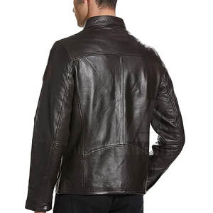 Chaqueta de Cuero de Moda de Alta Calidad, el Mejor Diseño, Chaqueta de Cuero de Diseño Personalizado para Hombre de Invierno - Product Image 2