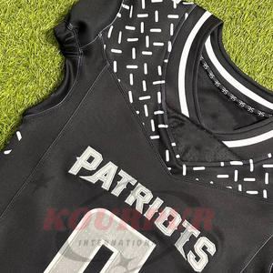 Camisetas de uniforme de fútbol americano 7v7, camisetas de grado premium para jugadores activos, camisetas de estilo deportivo transpirables y de secado rápido - Product Image 4