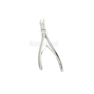 Fórceps de corte de huesos de acero inoxidable Manual Premium para cirujanos ortopédicos y veterinarios Instrumento de corte de huesos afilados - Product Image 2