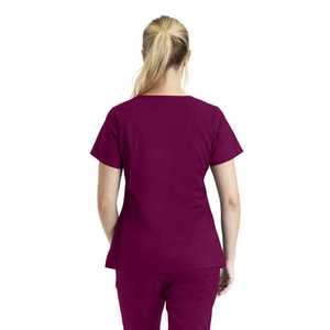 Uniforme Médico de Manga Corta, Calidad Premium, Diseño Moderno, Conjunto de Pantalones y Blusa, Poliéster/Algodón - Product Image 4