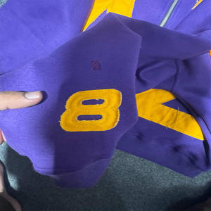 Sweat-shirt à capuche oversize délavé pour homme, en coton épais 400GSM, pull streetwear, molleton lourd - Product Image 4