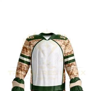 Diseño personalizado uniforme de hockey sobre hielo mejor calidad nuevo diseño juvenil uniforme de hockey sobre hielo para unisex con el logotipo del nombre del equipo - Product Image 4