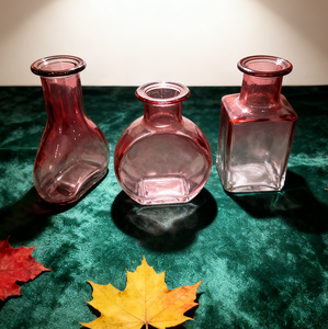 <span class=keywords><strong>Vase</strong></span> en verre <span class=keywords><strong>rond</strong></span> de petite taille au design moderne, rose, MUZHISHI, <span class=keywords><strong>vase</strong></span> de table pour la décoration de table, cadeau pour le Nouvel An chinois - Product Image 6