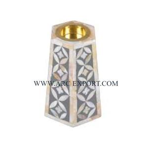 Porte-bâton d'arôme en laiton massif plaqué or métal conception simple décoration encens et brûleur Bakhoor brûleur de qualité supérieure - Product Image 6