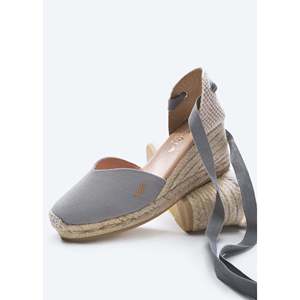 Espadrillas in tela Gava con comodo sandali con elegante Design a zeppa - Product Image 2