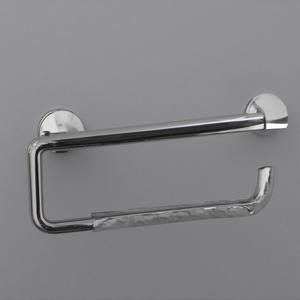 Portarrollos de papel higiénico de Metal Vintage con pátina plateada martillada artesanal hecho a mano que ofrece acento decorativo para interiores - Product Image 6