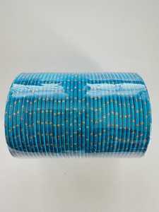 Pakistanais indien mode Vintage mariage mariée brillant Chudiyan bracelets et métal Churiyan ensemble meilleure qualité dames - Product Image 5