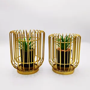 Cuencos Metálicos Decorativos Z U Handicraft Royal Cage con Soporte Hecho a Mano, Estilo Zen Asiático, Decoración para el Hogar, para Decoración de Mesa, Uso en Fiestas - Product Image 1