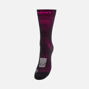 Floky Calza Run Up Medium <b>Black</b>/Fuchsia Sports <b>Socks</b> M-L 40-43 - Product Image 1