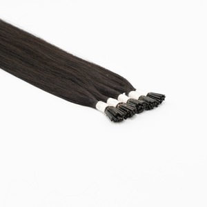 Extensions de cheveux indiens vierges à 100%, pointes plates, un seul donneur, Remy, micro-liens, soyeux, naturellement lisses, cuticules alignées, longue durée - Product Image 2