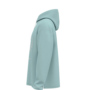 High Quality Custom Logo Front Winter Women's Hoodie Streetwear <b>Plain</b> <b>Sweatshirt</b> with 3D Embroidery and Hooded Collar - Product Image 3