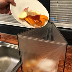 ที่แขวนถุงขยะสแตนเลสแบบพกพาสำหรับตู้ครัว - Product Image 2