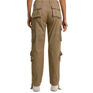 Haute qualité femmes Cargo pantalon élégant décontracté sportif léger taille nouveauté 100% coton doux tissu Cargo pantalon femmes - Product Image 2