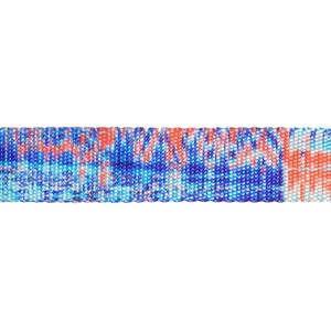 Modern Luxury Glitch Collar 404 Customizable Polyester Pet Collar Personalized Animal Print LED <b>Lights</b> for Training Party - Product Image 4
