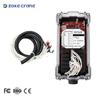 Télécommande radio industrielle sans fil professionnelle F23-A++ à double vitesse pour grues de plafond d'usine