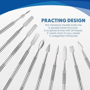 SIGAL MEDCO, herramientas de tallado de cera Dental para esculpir de alta calidad, sin óxido para un mejor arte, esculpe a bajo precio, herramientas de tallado de cera Dental - Product Image 3
