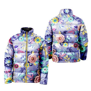 Veste matelassée imperméable coupe-vent à col montant pour homme, style streetwear d'hiver, faible MOQ, expédition rapide - Product Image 3