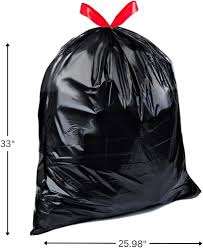 Fábrica de Vietnam, contratista industrial, Jumbo, resistente, perfumado, revestimiento de basura, bolsa de basura negra de 55-60 galones - Product Image 5