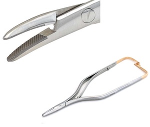 ที่ใส่เข็มสแตนเลสขนาด5นิ้วเครื่องมือทันตกรรมได้รับการรับรอง CE Mahersi - Product Image 3