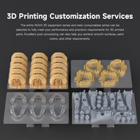 NOVA3D nouvelle imprimante 3D dentaire portable pour support orthodontique conception de couronne équipement médical professionnel imprimante à résine dentaire