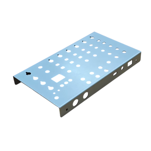 ชิ้นส่วนโลหะแผ่น OEM ขึ้นรูปด้วยความแม่นยำสูง ปั๊มขึ้นรูป ชุบผงสี สำหรับตู้ควบคุมอุปกรณ์ ใช้สำหรับติดตั้งตู้  รับผลิตตามแบรนด์ที่กำหนด - Product Image 3