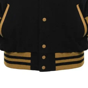 Chaquetas Varsity de Piel de Oveja Antibacterianas para Hombre y Mujer, Estilo Nuevo, Cuello Alto, Todas las Tallas y Colores, Lana de Baja Densidad, Alta Calidad OEM - Product Image 4