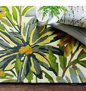 100% calidad de exportación hecha a máquina estilo moderno Floral hecho a mano alfombras copetudas para sala de estar dormitorio Hall - Product Image 3